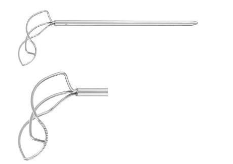 ХАРТ XS ПЕРЕДСЕРДНИЙ ГАЧОК ЖОРСТКИЙ ПО КУЛІ, 240 мм, глибина щелепи: 60 мм, ширина щелепи 35 мм